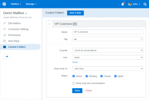 Custom Folders Module – FreeScout