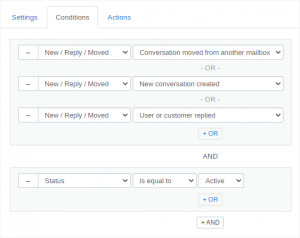 Workflows Module – FreeScout