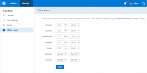 Office Hours Module – FreeScout