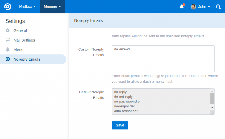 Noreply Emails Module – FreeScout